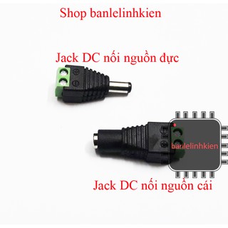 Jack DC nối nguồn đực/cái