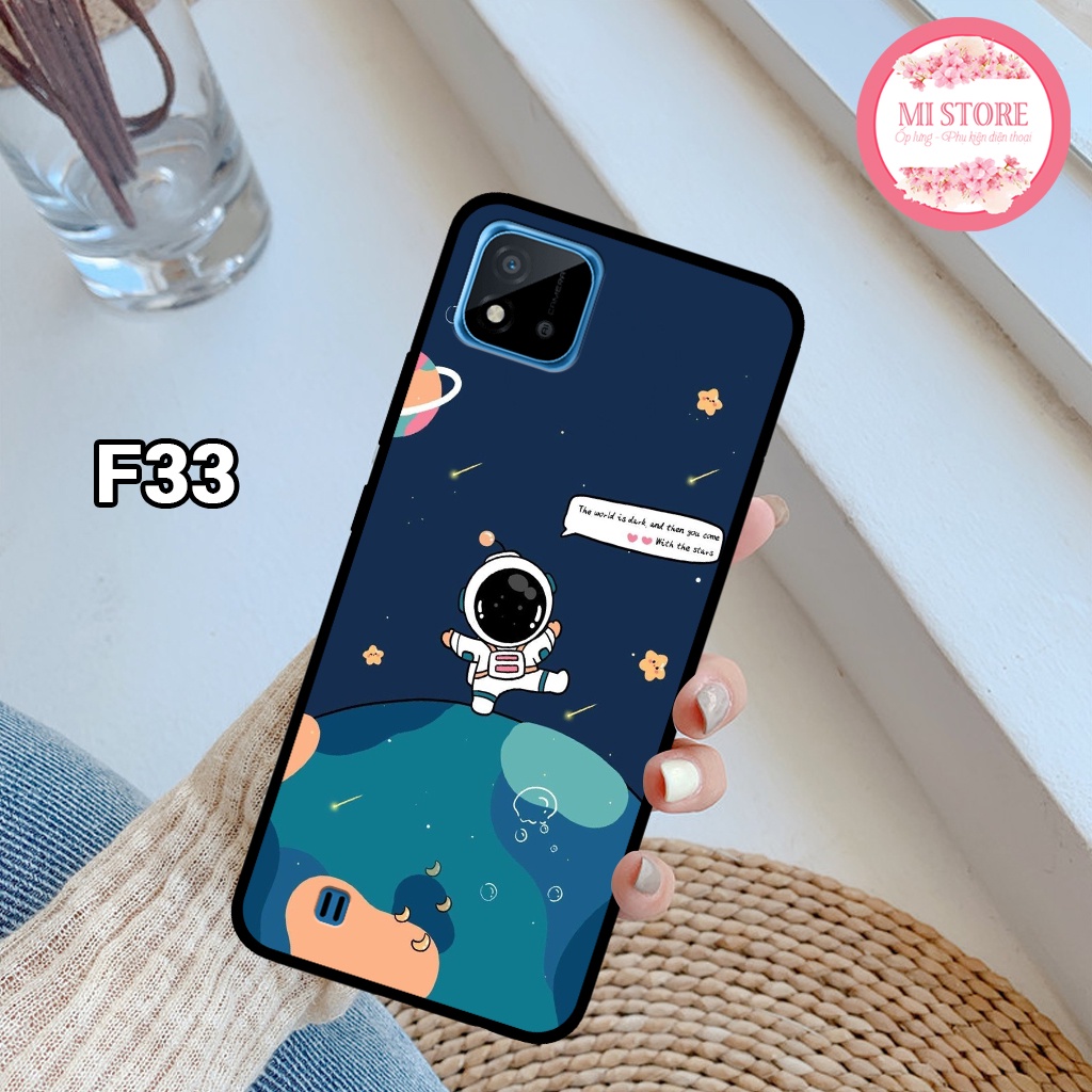 Ốp điện thoại REALME C11 2020/ C11 2021/ C20 - Ốp lưng Realme in hình gấu xinh, phi hành gia cute