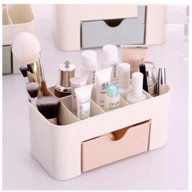 Kệ Nhựa Đựng Mỹ Phẩm Nhiều Ngăn Có Ngăn Kéo tiện ích Khay Để Mỹ Phẩm Con Gái Phụ Nữ làm đẹp Phụ Kiện Trang Điểm | BigBuy360 - bigbuy360.vn