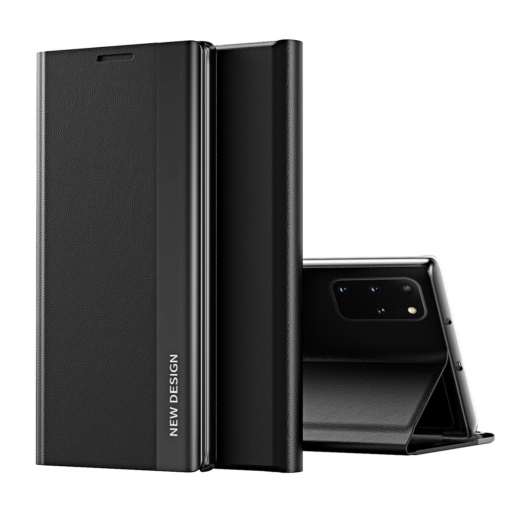Bao da điện thoại gập từ tính có chân đỡ cao cấp cho Samsung Note 10 S21 Ultra S21 Plus S20 S10 Plus Samsung Note 9