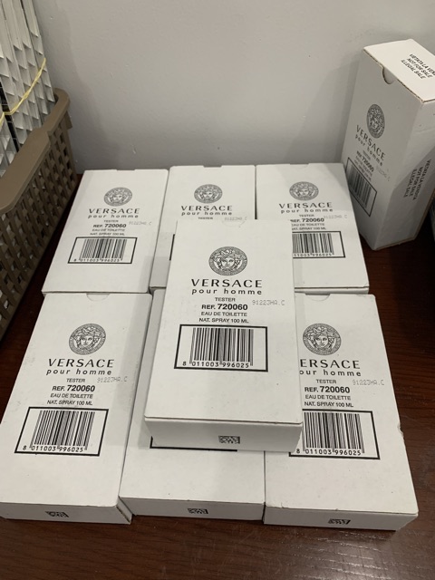 Nước hoa versace pour homme 100ml TESTER  bill Hàn