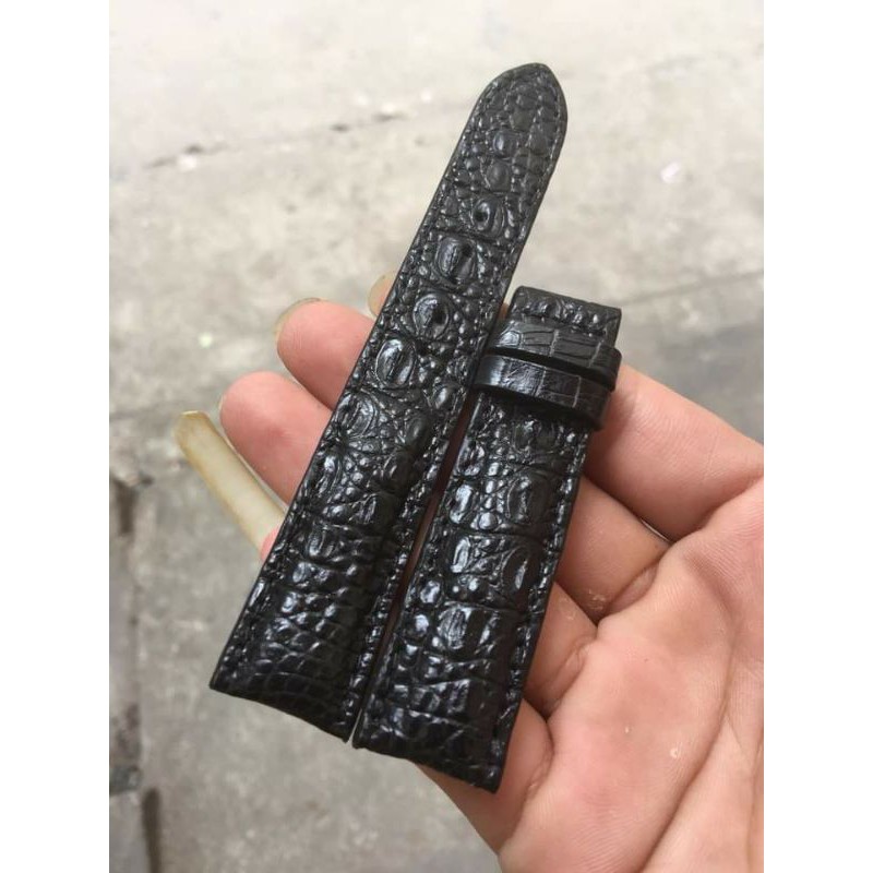 Dây Đồng Hồ Da Cá Sấu