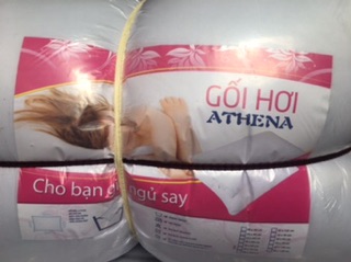 compo 2 cái gối hơi 40x60 athena
