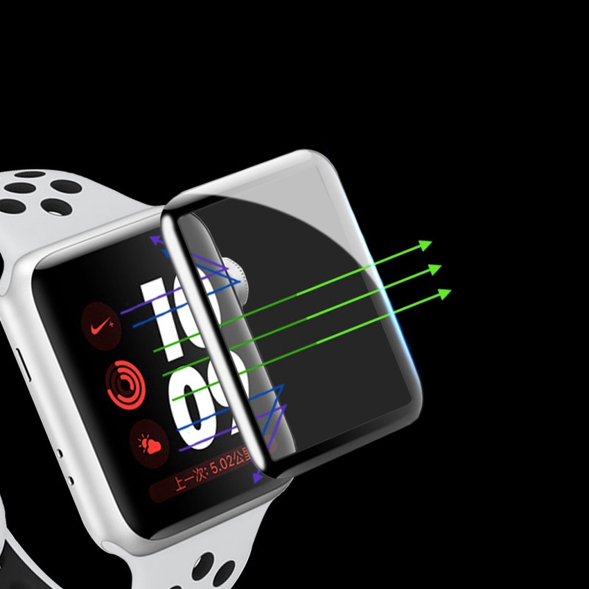 Kính cường lực bảo vệ màn hình cho đồng hồ thông minh Apple Watch 6 SE 5 4 3 2 1 iwatch 38 42MM 40MM 44MM