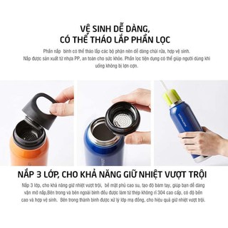 Bình giữ nhiệt Lock&Lock Loop Tumbler 620ml LHC4154