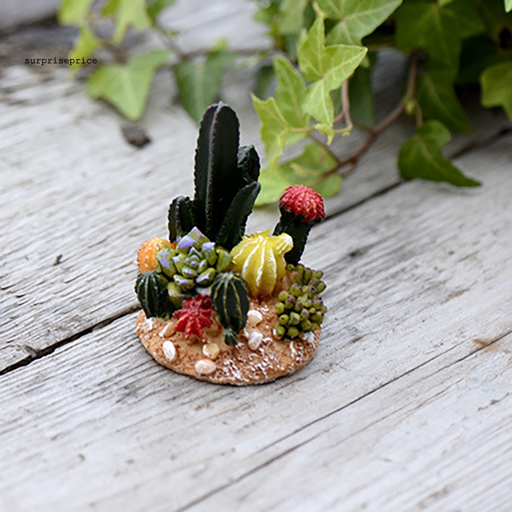 Cây Xương Rồng Giả Bằng Nhựa Resin Dùng Trang Trí Nhà Cửa