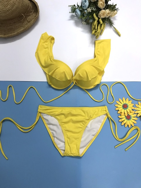 Bikini đồ bơi nữ 2 mảnh bèo vai  | BigBuy360 - bigbuy360.vn