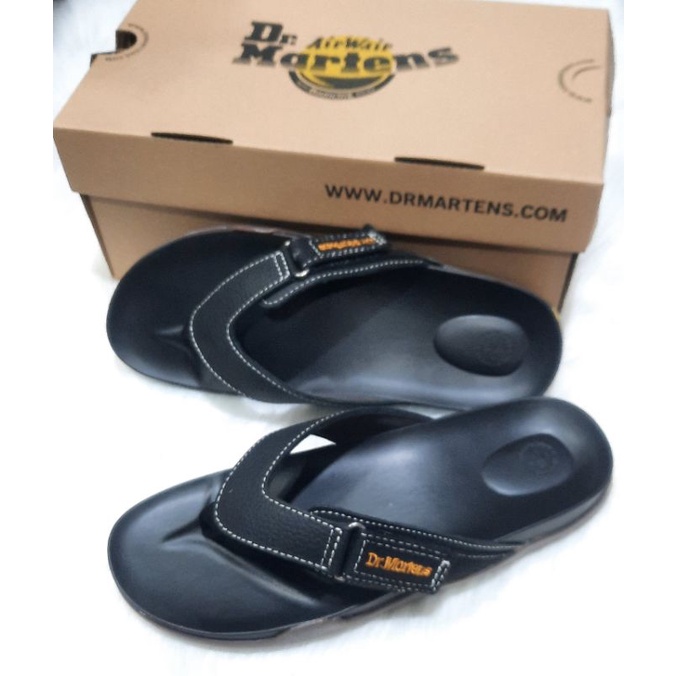Dép kẹp nam da bò cao cấp DrMartin