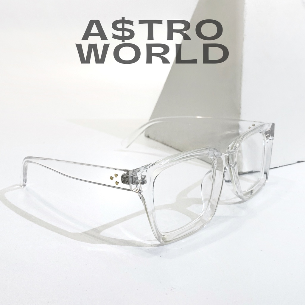 Gọng kính Mắt Cú A$troWorld the Owl Slim 2.0 + Bao da + Nước/Khăn Lau kính + Box