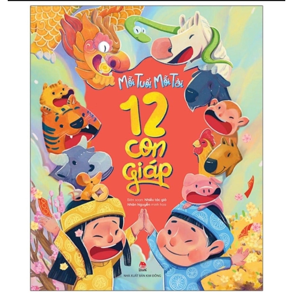 Sách - 12 con giáp - NXB Kim Đồng