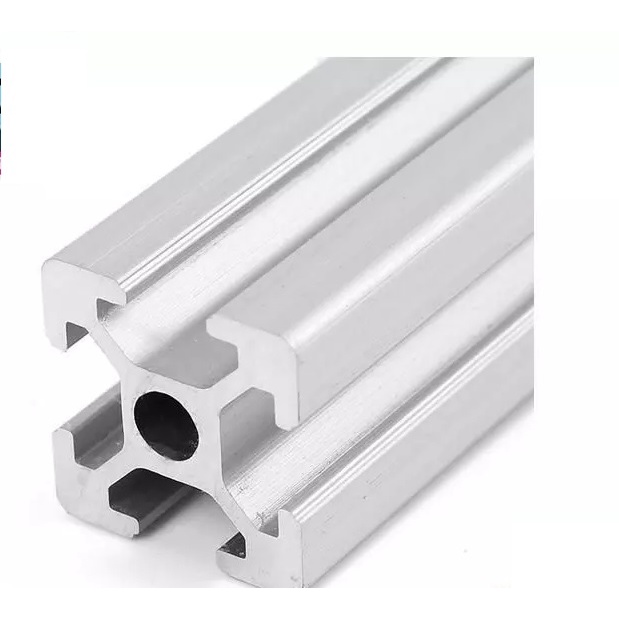 Thanh nhôm định hình Vslot 2020 dài 0.5m màu trắng . Loại xịn