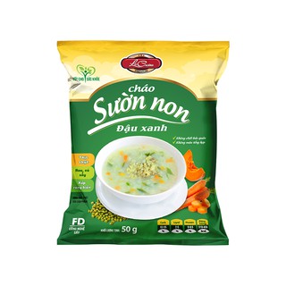 Cháo sườn non đậu xanh gói 50g