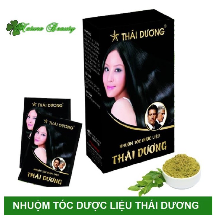 Nhuộm Tóc Dược Liệu Thái Dương Hộp 5 Gói