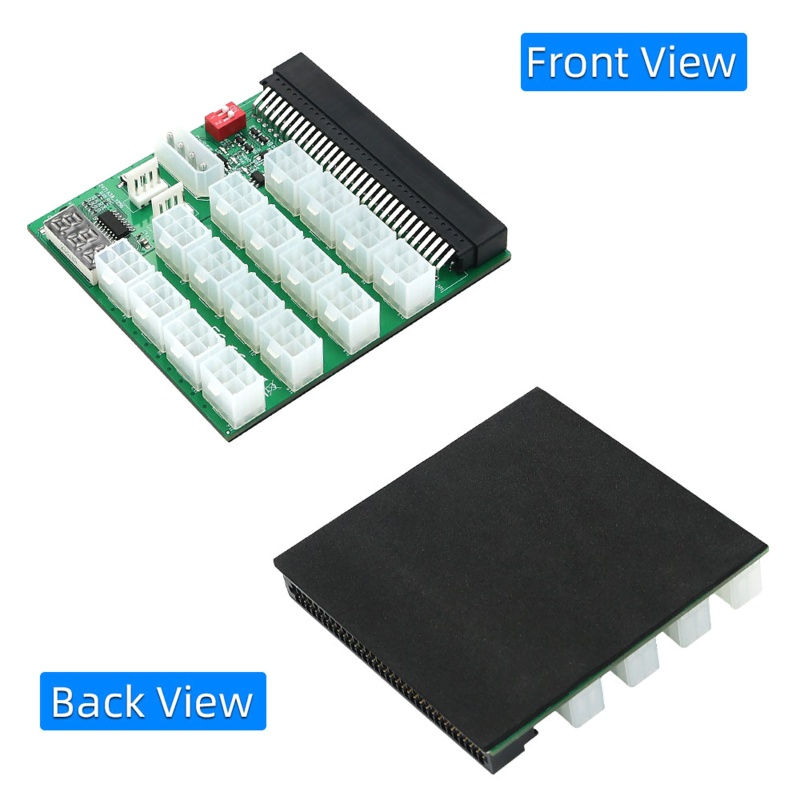 Bảng Mạch Nguồn Chuyển Đổi Atx 16X6Pin 12V