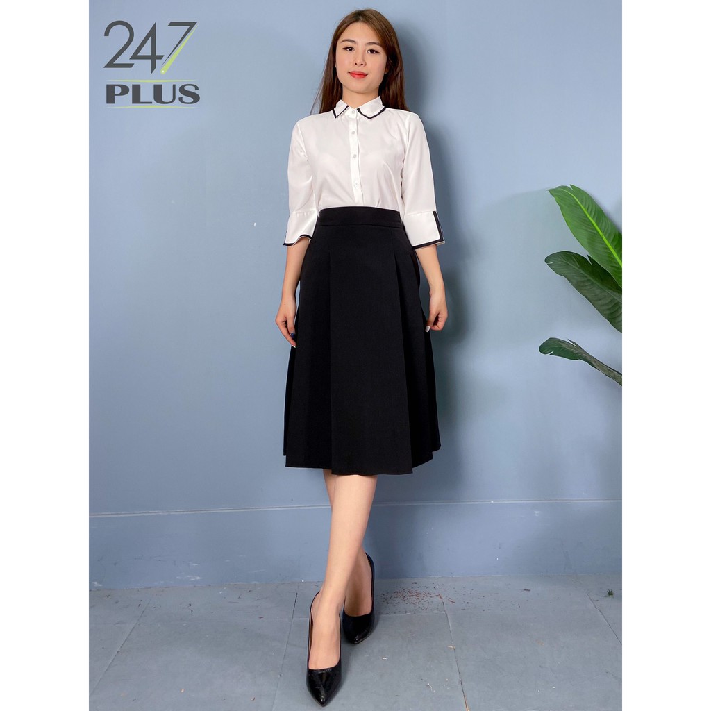 Áo sơ mi viền tay lỡ | BigBuy360 - bigbuy360.vn