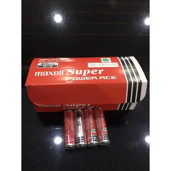 Combo 01 Hộp Pin Maxell AA (40 viên)