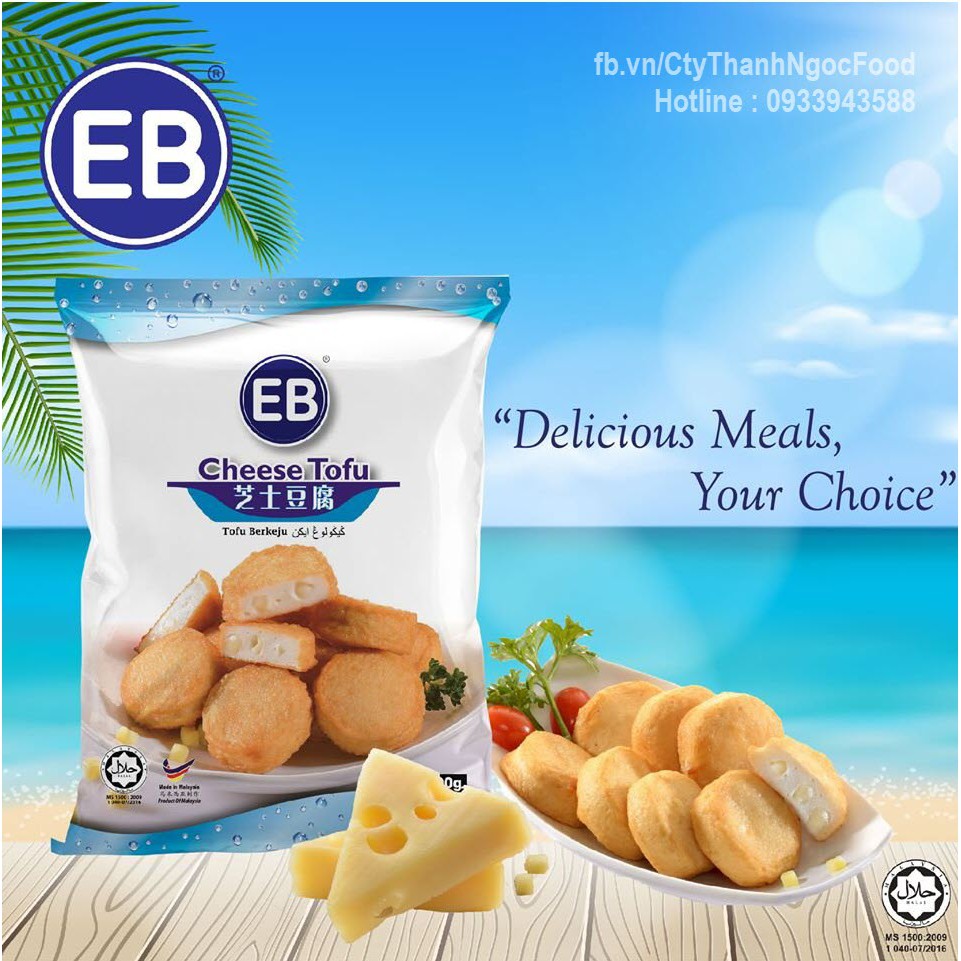 Đậu hủ c-á ph-ô mai EB 500g