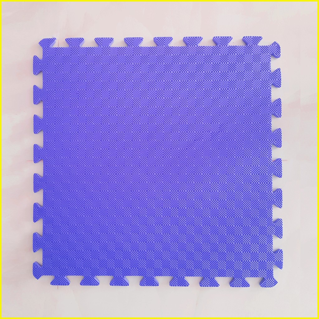 Thảm xốp cho bé  - Kích thước 60x60x1cm - 8 màu lựa chọn - Hàng Việt Nam - Không thấm nước