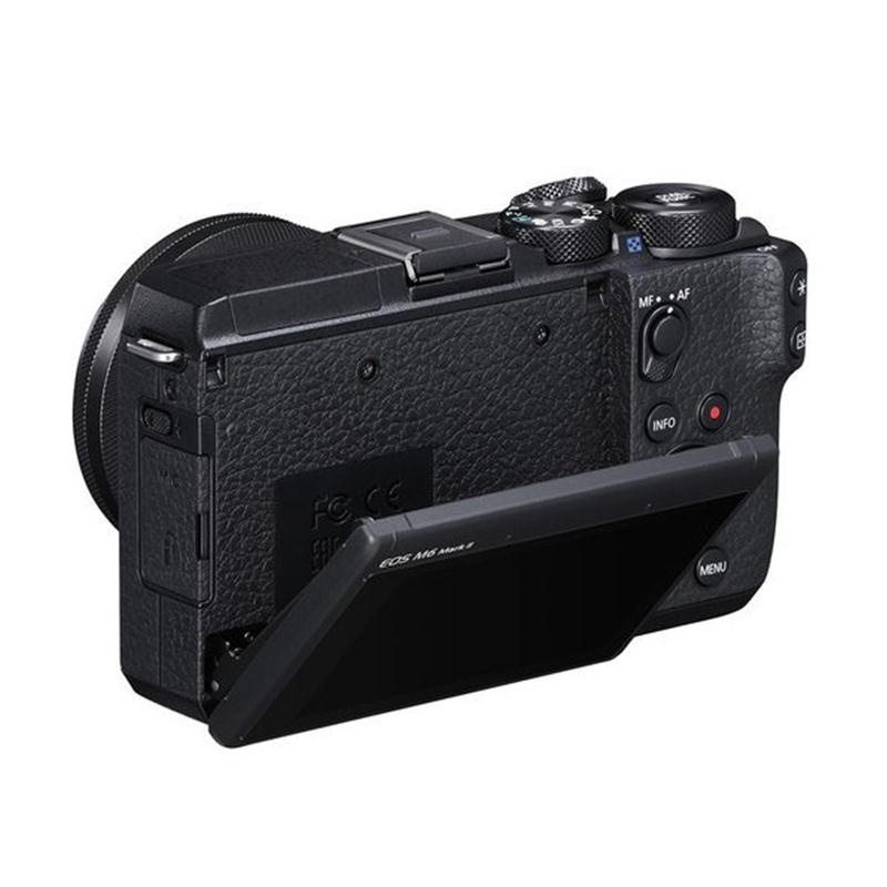 Máy ảnh Canon EOS M6 Mark II Body BK/SIL (Đen/Bạc) - Hàng Chính Hãng Lê Bảo Minh