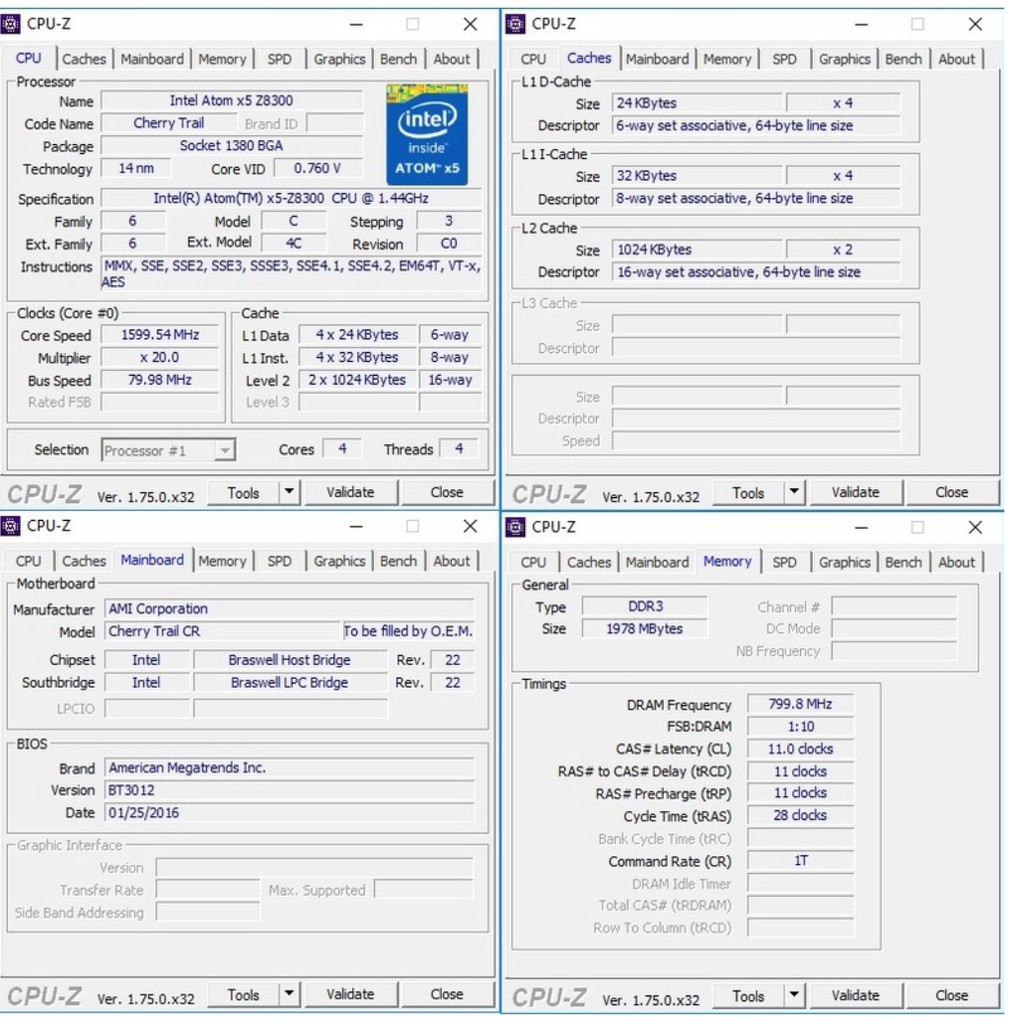 Máy tính để bàn mini Intel Z8350 Ram 2G | BigBuy360 - bigbuy360.vn