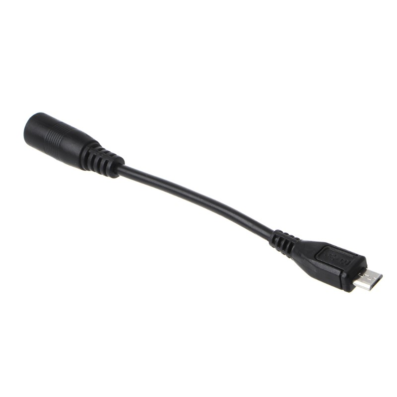 Cáp Chuyển Đổi 5.5x2.1mm Dc Sang Micro Usb Đực Chống Nước