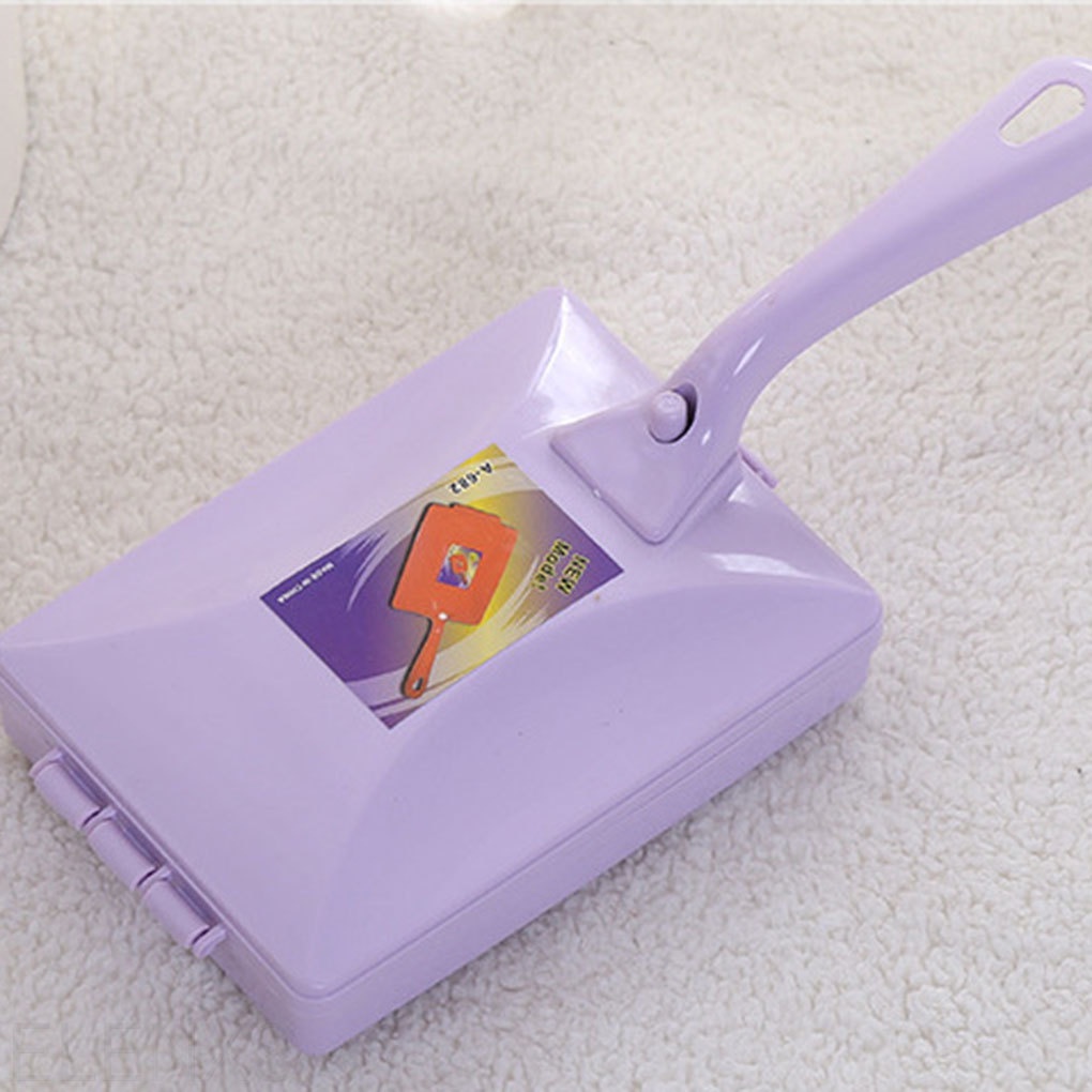 Chổi quét bụi hai đầu bằng nhựa cầm tay đa năng màu sắc ngẫu nhiên