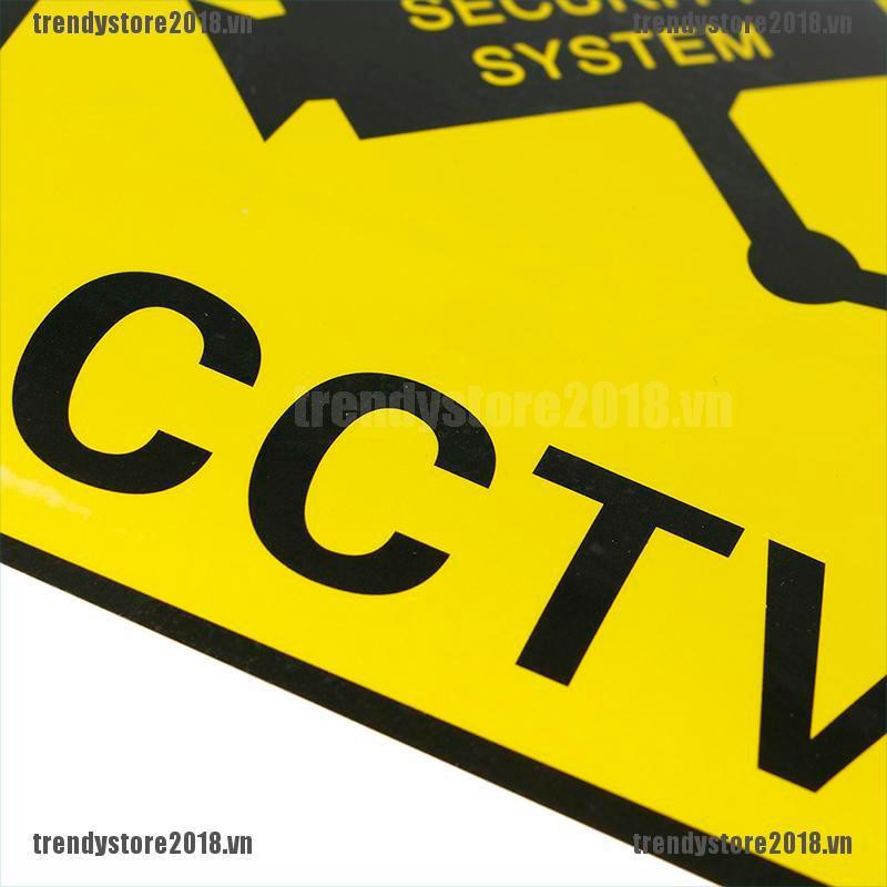 Set 10 Miếng Dán Cảnh Báo Có CCTV