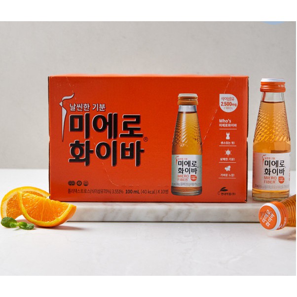 Nước uống trái cây Miero Fiber - tập đoàn Huyndai - nhập khẩu Hàn Quốc