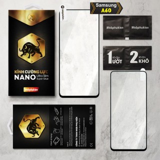 Kính cường lực cho Samsung Galaxy A60 hiệu webphukien