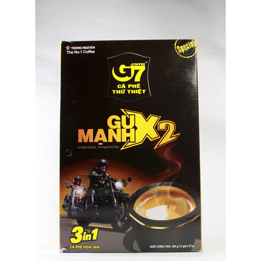 Cà phê G7 - Gu mạnh X2 ( 3in1) Trung nguyên | BigBuy360 - bigbuy360.vn