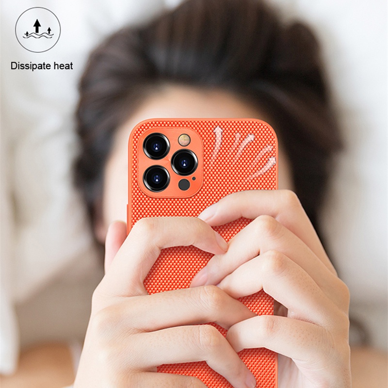 Sang Trọng Ốp Điện Thoại Cứng Phối Vải nylon Mềm Cho iphone 15 14 pro / pro max / plus 13 12 11 pro max
