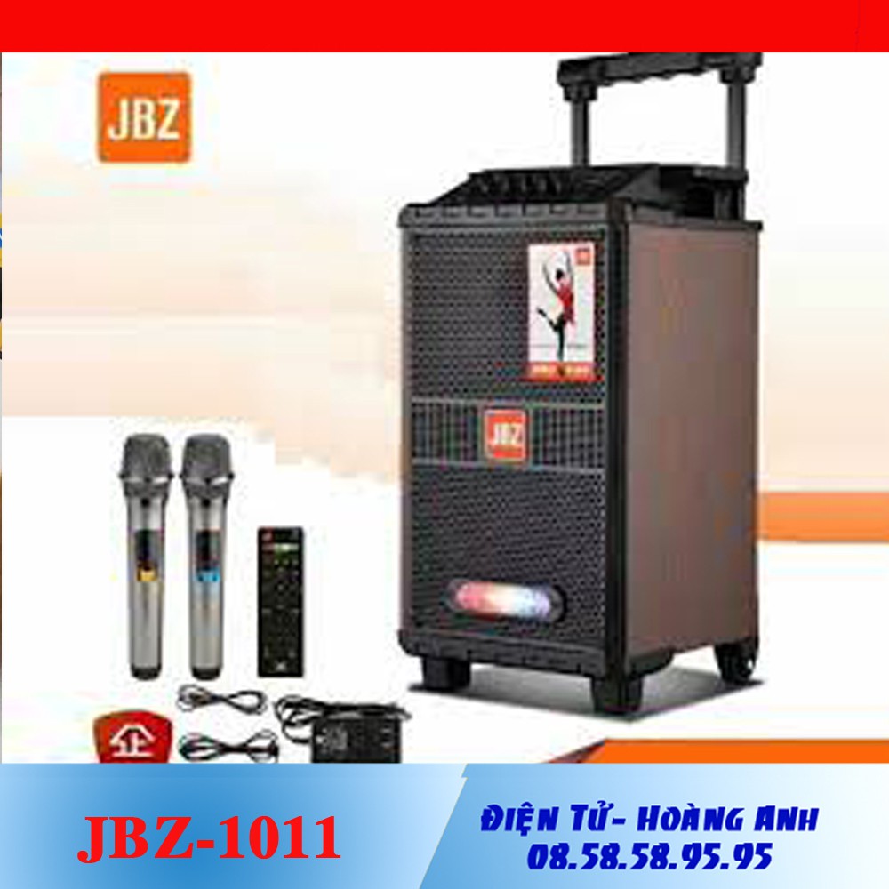 [Mã ELMSDAY giảm 6% đơn 2TR] #LOA KÉO JBZ 1011 (bass 2.5 tấc, công suất max 600W)