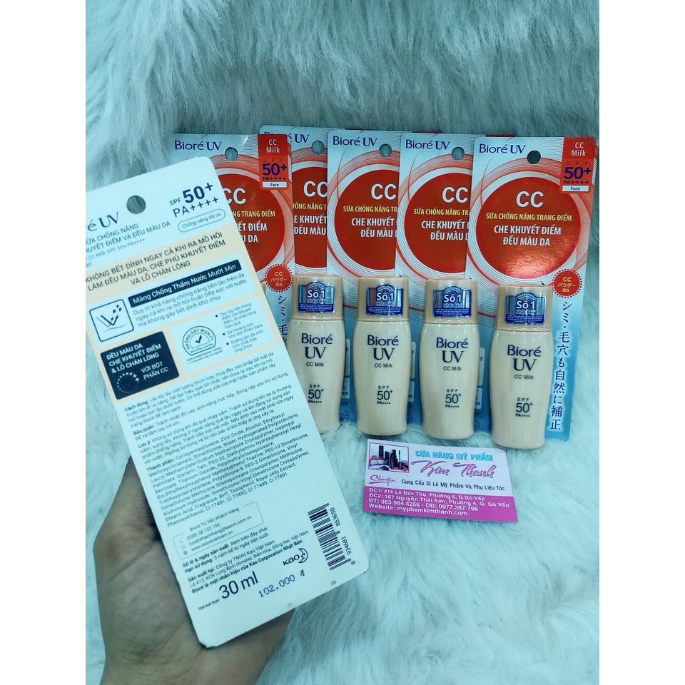 Kem Chống Nắng Lót Trang Điểm CC Bioré SPF50 | BigBuy360 - bigbuy360.vn