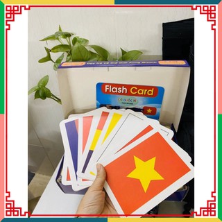 [ SALE SẬP SÀN ] Bộ Thẻ Học Thông Minh 15 Chủ Đề loại to song ngữ tiếng Anh loại chuẩn Glenn Doman Flashcard cho bé từ 0