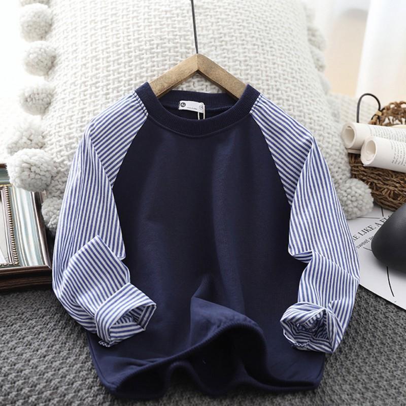 Áo tay dài phong cách đáng yêu dành cho bé trai 3 đến 12 tuổi