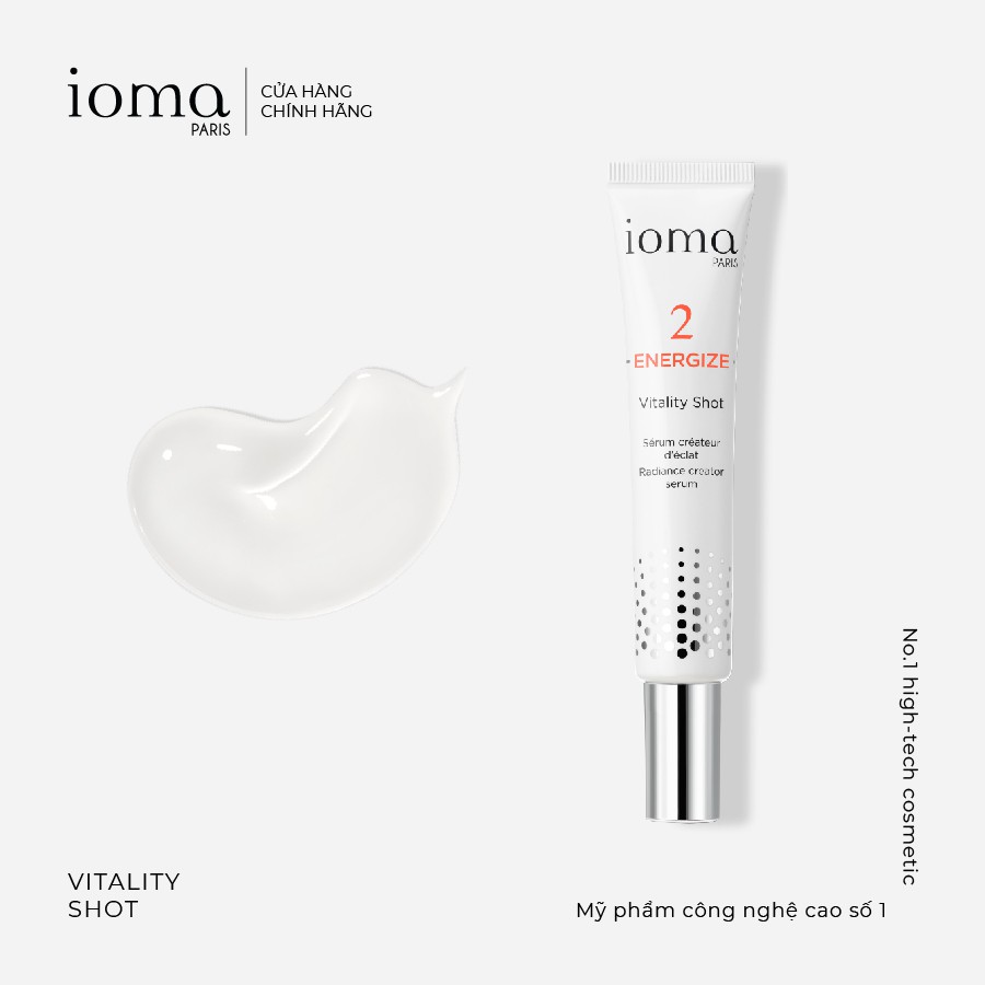 Tinh chất chống lão hóa, bảo vệ làn da toàn diện IOMA PARIS Vitality Shot 30ml