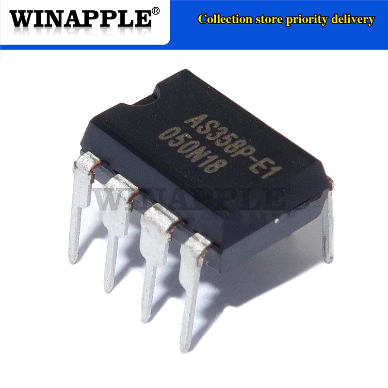 Set 10 Linh Kiện Điện Tử LM358P DIP8 LM358 DIP LM358N = TS358CD TS358 KIA358P KIA358 BA10358 AS358P-E1