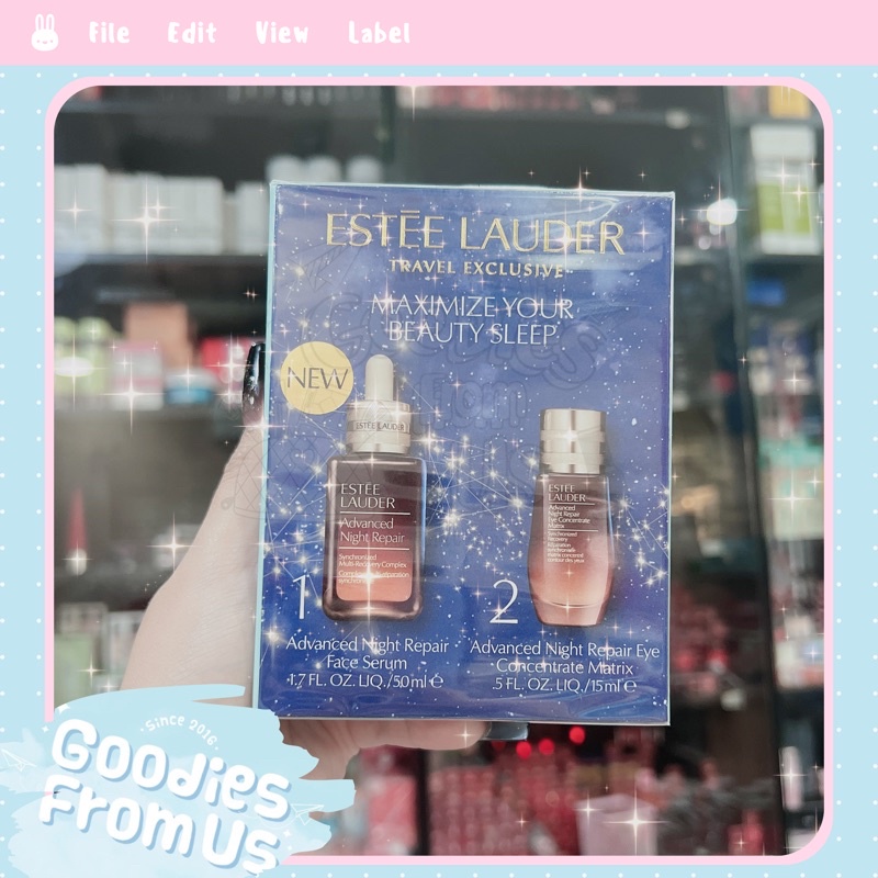 Tinh chất Estee Lauder Advanced-Night Repair Face Serum and Eye Matrix Set SALE 50% !!