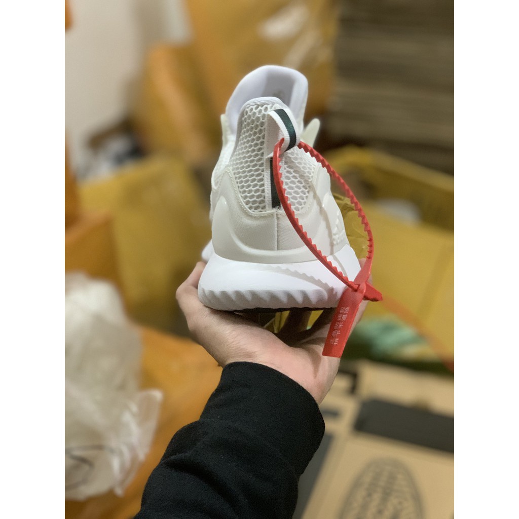 ❣♘(FREESHIP + ẢNH THẬT 1.1) Giày Alpha Bounce Trắng Full box bil