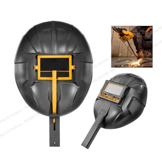 Mặt nạ hàn điện ingco hhwm102 kính hàn xì bền chắc chịu nhiệt cao, mặt kính rộng chất liệu 100% pp