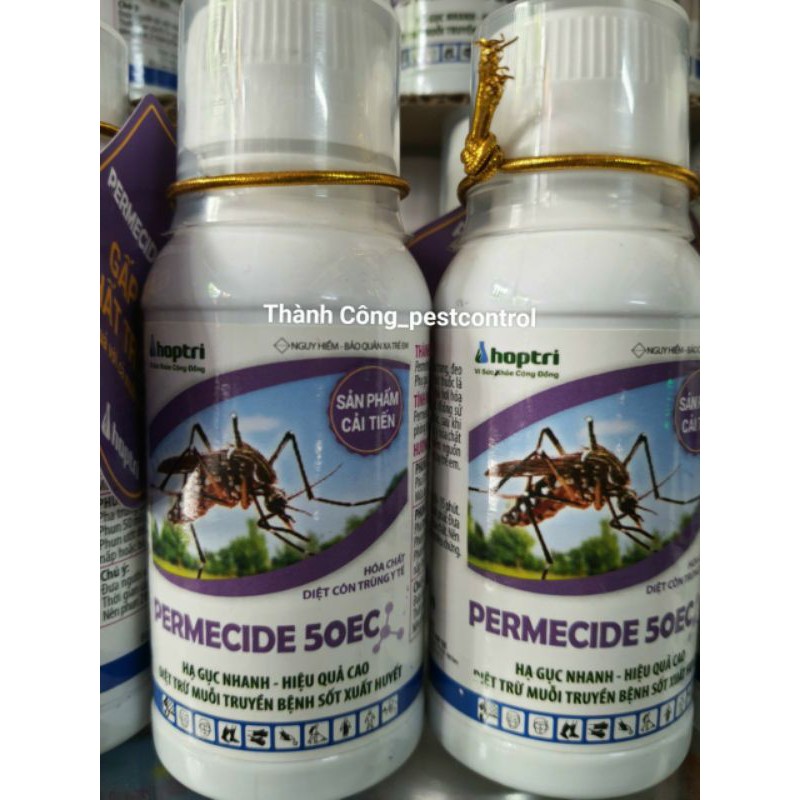 Thuốc diệt côn trùng muỗi và gián Permecide 50EC 100ml