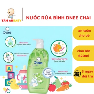 Nước rửa bình sữa Dnee dạng chai 620ml 5.0
