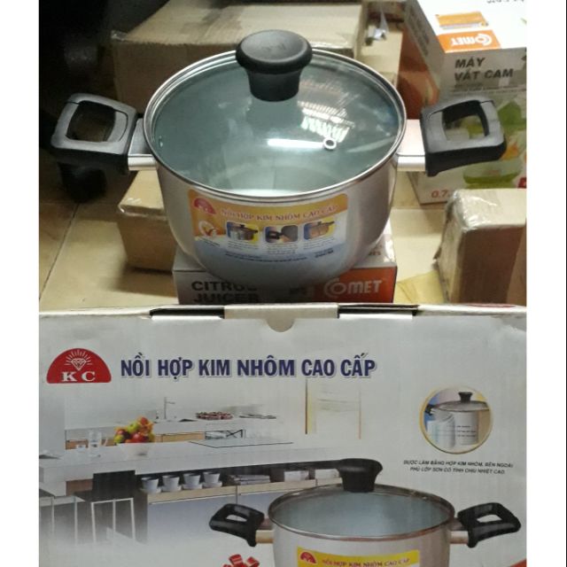 NỒI HỘP KIM NHÔM KIM CƯƠNG CAO CẤP 16 Cm