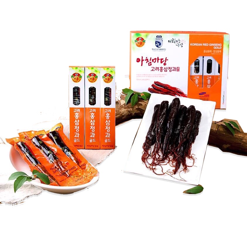 Sâm nguyên củ tẩm mật ong 8 củ 300g hàn quốc
