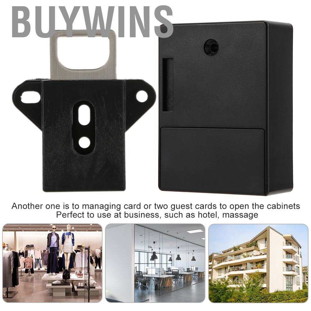 Buywins Home/Supermarket Clothes Shop Cabinet Drawer Digital Lock No Hole RFID Card