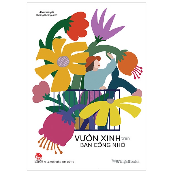 Sách - Vườn Xinh Trên Ban Công Nhỏ - Kim Đồng
