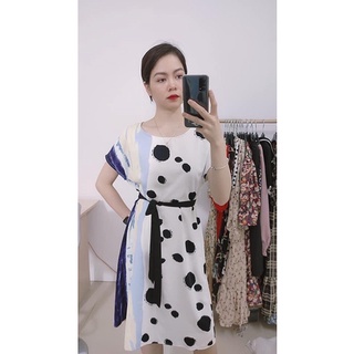 Bán sỉ váy xuông chấm bi