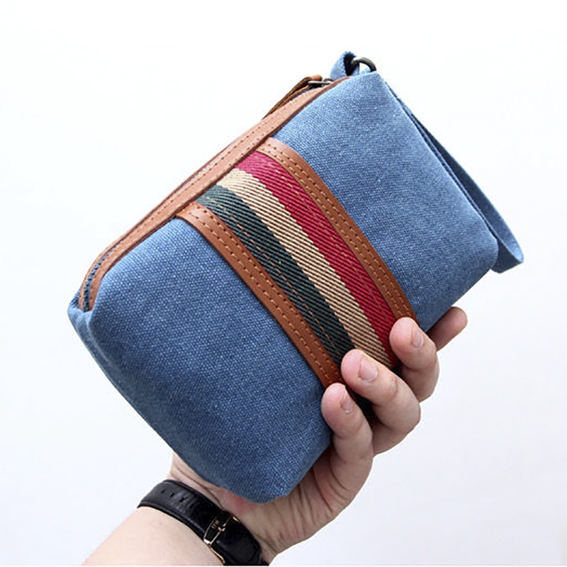 Ví Vải canvas Cầm Tay Thời Trang Cho Nam 512