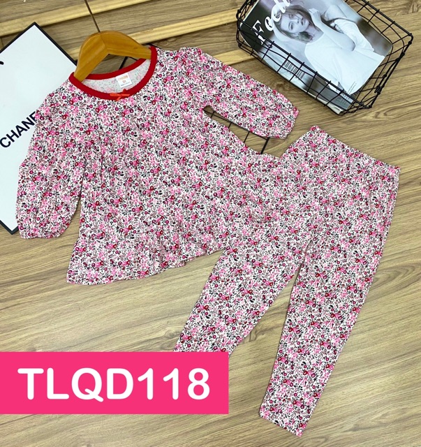 Bộ babydoll tay lửng quần dài thun borip xuất khẩu size đại cho bé gái từ 22 đến 40kg - HOT TREND 2020