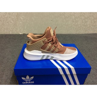 giày EQT hồng trắng